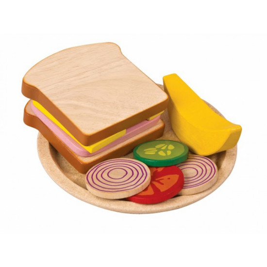 Деревянная игрушка Сандвич, ТМ PLAN TOYS
