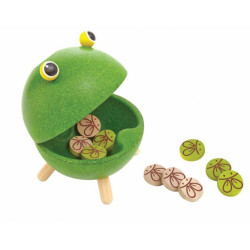 Деревянная игрушка Накорми лягушку, ТМ PLAN TOYS