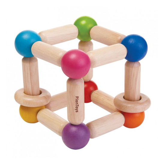 Деревянная игрушка Погремушка-прямоугольник, ТМ PLAN TOYS