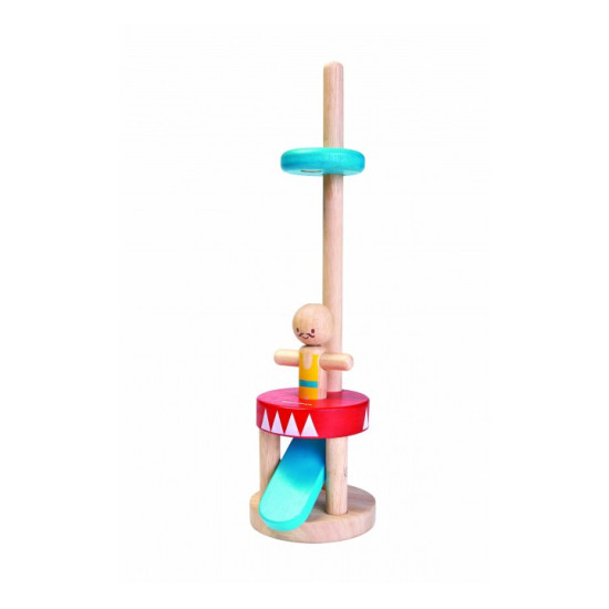 Деревянная игрушка Акробат-прыгун, ТМ PLAN TOYS