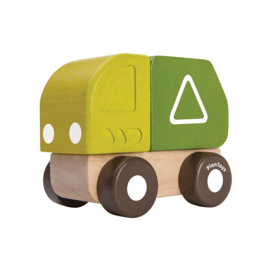 Деревянная игрушка Мини - мусоровоз, ТМ PLAN TOYS