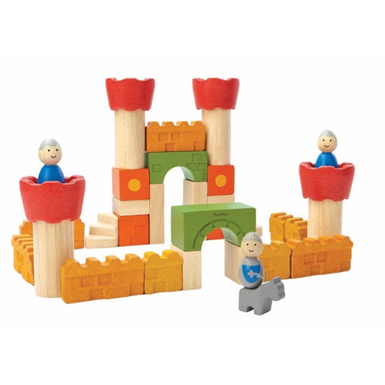 Деревянная игрушка Блоки для замка, ТМ PLAN TOYS
