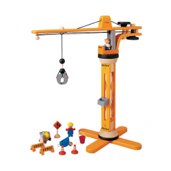 Деревянная игрушка Подъёмный кран, ТМ PLAN TOYS