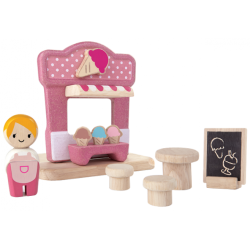 Дерев'яна іграшка Кафе-морозиво, ТМ PLAN TOYS Дерев'яна іграшка Кафе-морозиво, ТМ PLAN TOYS