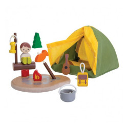 Деревянная игрушка Туристический набор, ТМ PLAN TOYS Деревянная игрушка Туристический набор, ТМ PLAN TOYS