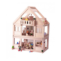 Дерев'яна іграшка Мiй перший ляльковий будиночок, ТМ PLAN TOYS
