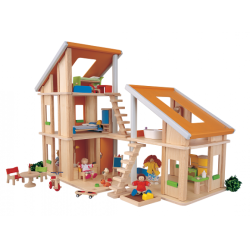 Дерев'яна іграшка Ляльковий будиночок Шале з меблями, ТМ PLAN TOYS