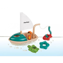 Дерев'яна іграшка Човен, ТМ PLAN TOYS Дерев'яна іграшка Човен, ТМ PLAN TOYS