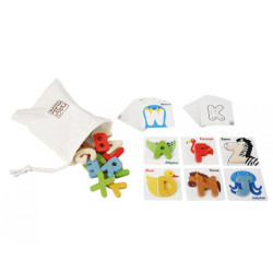 Деревянный Английский алфавит A-Z, ТМ PLAN TOYS Деревянный Английский алфавит A-Z, ТМ PLAN TOYS