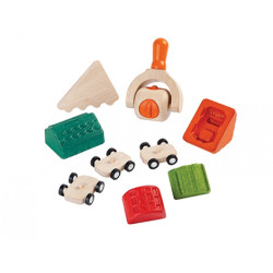 Набор для лепки Построй город, ТМ PLAN TOYS Набор для лепки Построй город, ТМ PLAN TOYS
