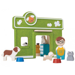 Деревянная игрушка Содержание домашних животных, ТМ PLAN TOYS Деревянная игрушка Содержание домашних животных, ТМ PLAN TOYS