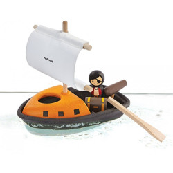Деревянная игрушка Пиратский корабль, ТМ PLAN TOYS