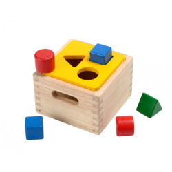 Дерев'яна іграшка Розсортуй форми (сортер), ТМ PLAN TOYS