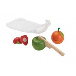 Дерев'яна іграшка Набір фруктів, TM Plan Toys
