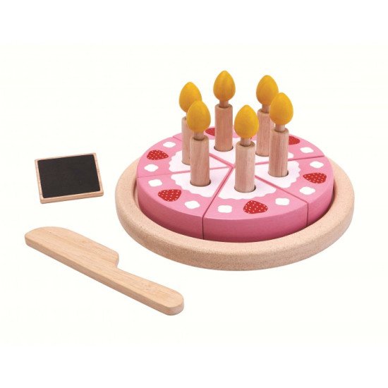 Дерев'яна іграшка Набiр iменний торт, TM Plan Toys