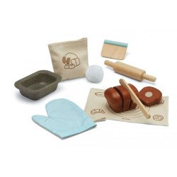Дерев'яна іграшка НАБІР ДЛЯ ПРИГОТУВАННЯ ХЛІБА, TM Plan Toys