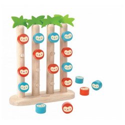 Деревянная игрушка Обезьянки в ряд, TM PLAN TOYS Деревянная игрушка Обезьянки в ряд, TM PLAN TOYS