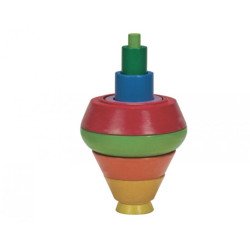 Дерев'яна іграшка Конічна пірамідка, TM Plan Toys Дерев'яна іграшка Конічна пірамідка, TM Plan Toys