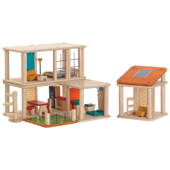 Деревянная игрушка Кукольный домик-конструктор, TM PLAN TOYS