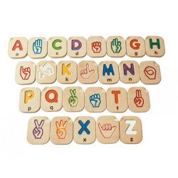 Дерев'яний АНГЛІЙСЬКИЙ АЛФАВІТ МОВИ ЖЕСТІВ A-Z, ТМ PLAN TOYS Дерев'яний АНГЛІЙСЬКИЙ АЛФАВІТ МОВИ ЖЕСТІВ A-Z, ТМ PLAN TOYS