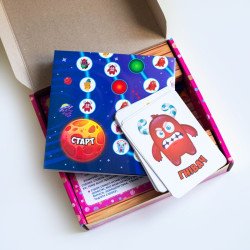 Психологічна гра для занять із дітьми "Страхи планети Ой", Наочні посібники Психологічна гра для занять із дітьми "Страхи планети Ой", Наочні посібники