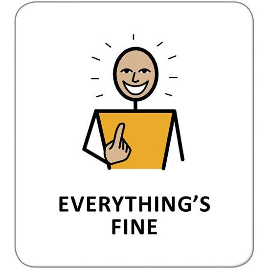 Картки з піктограмами. Почуття, емоції, відчуття, Кенгуру