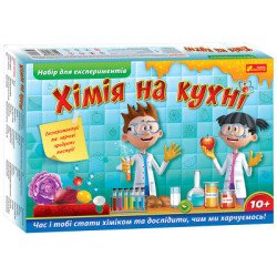 Набір для експериментів Хімія на кухні (Укр), Ranok-Creative 