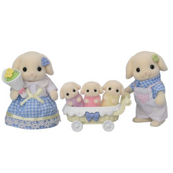 Ігровий набір "Сім'я Квіткових кроликів", Sylvanian Families Ігровий набір "Сім'я Квіткових кроликів", Sylvanian Families