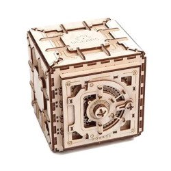 Дерев'яний механічний 3D конструктор Сейф, Ugears Дерев'яний механічний 3D конструктор Сейф, Ugears