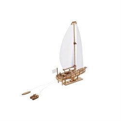 Дерев'яний механічний 3D конструктор Яхта Океанська Красуня, Ugears Дерев'яний механічний 3D конструктор Яхта Океанська Красуня, Ugears