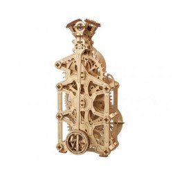 Дерев'яний механічний 3D конструктор Годинник двигун, Ugears Дерев'яний механічний 3D конструктор Годинник двигун, Ugears