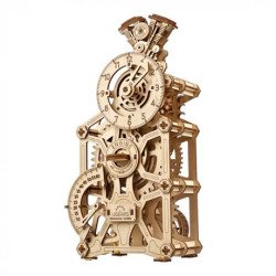 Дерев'яний механічний 3D конструктор Годинник двигун, Ugears Дерев'яний механічний 3D конструктор Годинник двигун, Ugears