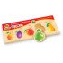 Рамки-вкладиші Монтессорі Фрукти, ТМ Вундеркинд
