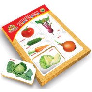 Рамки-вкладиші з підшаром Овочі України, ТМ Вундеркинд