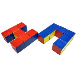 Методика Нікітіних Уникуб, деревянные кубики 3х3см, ТМ Вундеркинд Методика Нікітіних Уникуб, деревянные кубики 3х3см, ТМ Вундеркинд