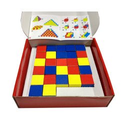 Методика Нікітіних Уникуб, деревянные кубики 3х3см, ТМ Вундеркинд Методика Нікітіних Уникуб, деревянные кубики 3х3см, ТМ Вундеркинд