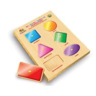 Рамки-вкладиші Геометричні фігури, ТМ Вундеркинд Рамки-вкладиші Геометричні фігури, ТМ Вундеркинд