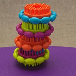 Конструктор-брістл Мегаполіс 68 деталей, Battat Конструктор-брістл Мегаполіс 68 деталей, Battat