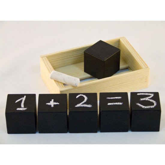 Набор кубиков для рисования мелом 6 штук