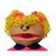Лялька-рукавичка Puppets з язиком, дівчинка в рожевому, 1 шт., ДивоГра