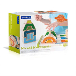 Набір дерев'яних блоків Manipulatives Чергування і поєднання, Guidecraft