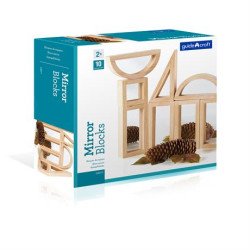 Кубики Block Play Дзеркало, 14 см, 10 шт., Guidecraft Кубики Block Play Дзеркало, 14 см, 10 шт., Guidecraft