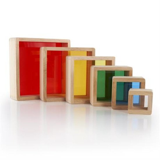 Кубики Block Play Кольорові блоки, Guidecraft
