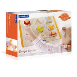Рамка-вкладиш Manipulatives Форми з ручками, Guidecraft Рамка-вкладиш Manipulatives Форми з ручками, Guidecraft
