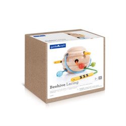 Дерев'яне шнурівка Manipulatives Вулик, Guidecraft Дерев'яне шнурівка Manipulatives Вулик, Guidecraft