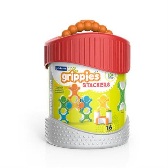 Магнітний конструктор Grippies Stackers, 16 дет., Guidecraft