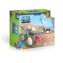 Конструктор IO Blocks Гоночні машини з доповненою 3d реальністю, 48 дет., Guidecraft