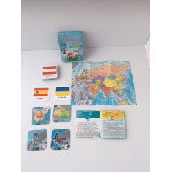 Гра меморі "Європа". частина 1 - географічна розвивальна гра : країни, столиці, прапори", Калейдоскоп