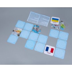 Гра меморі "Європа". частина 2 - географічна розвивальна гра : країни, столиці, прапори", Калейдоскоп