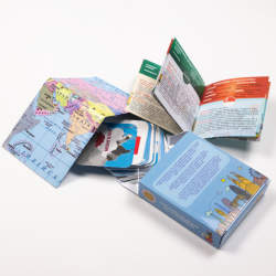 Гра меморі "Азія". частина 1 - географічна розвивальна гра : країни, столиці, прапори", Калейдоскоп